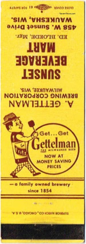 Gettelman Beer Dupe