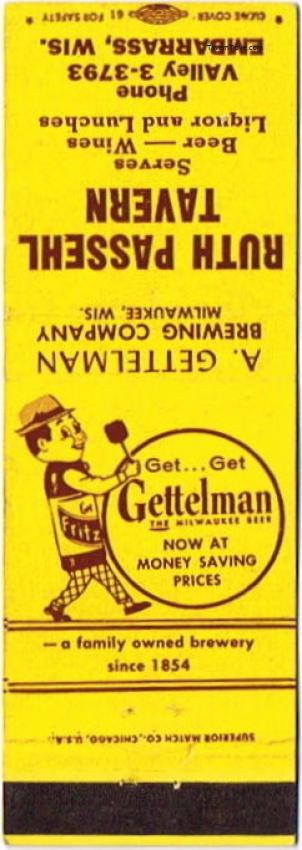 Gettelman Beer Dupe