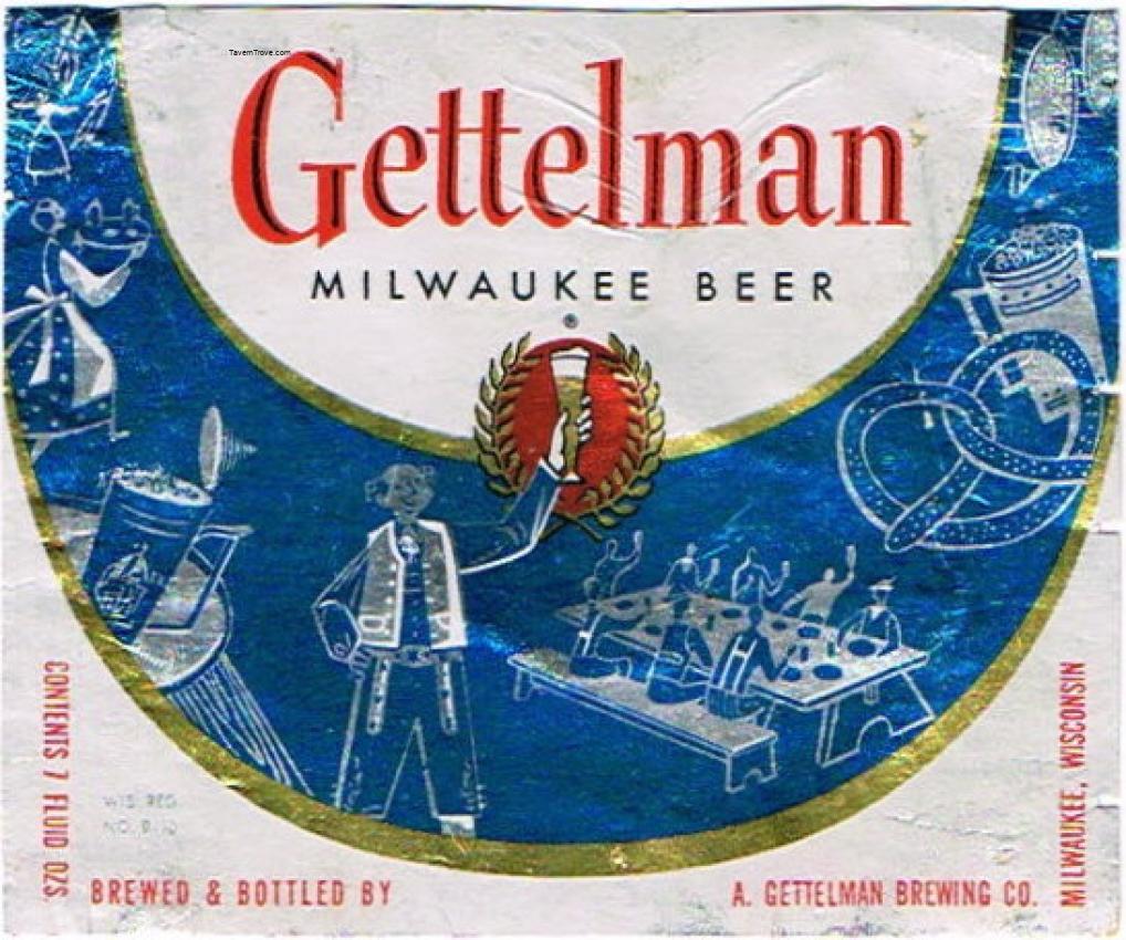 Gettelman Milwaukee Beer (Blue Picnic)