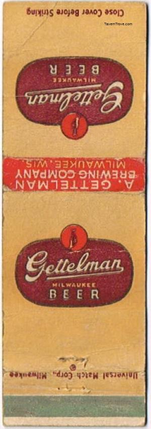 Gettelman Milwaukee Beer Dupe