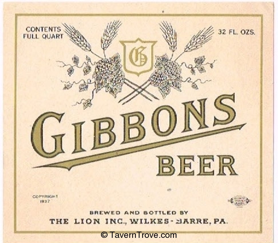 Gibbons Beer