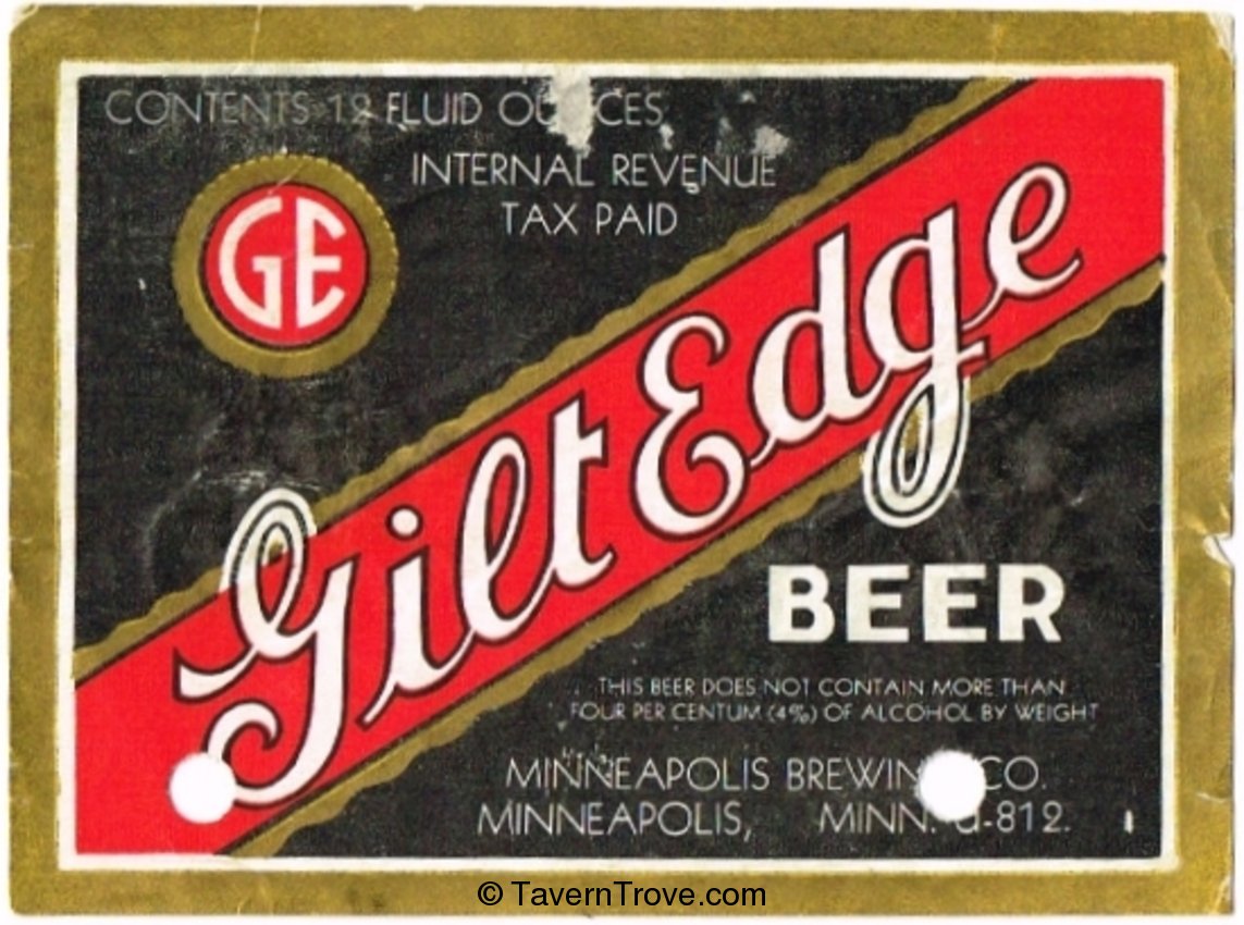 Gilt Edge Beer