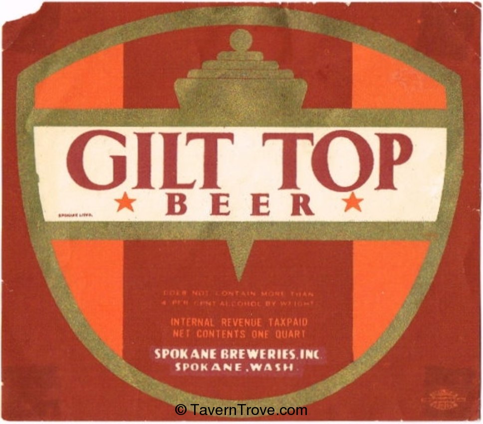 Gilt Top Beer