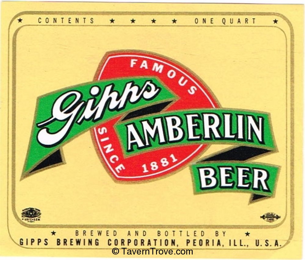 Gipps Amberlin Beer