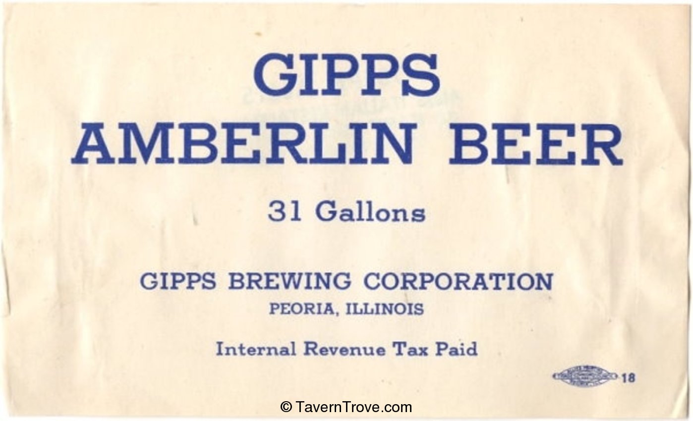 Gipps Amberlin Beer