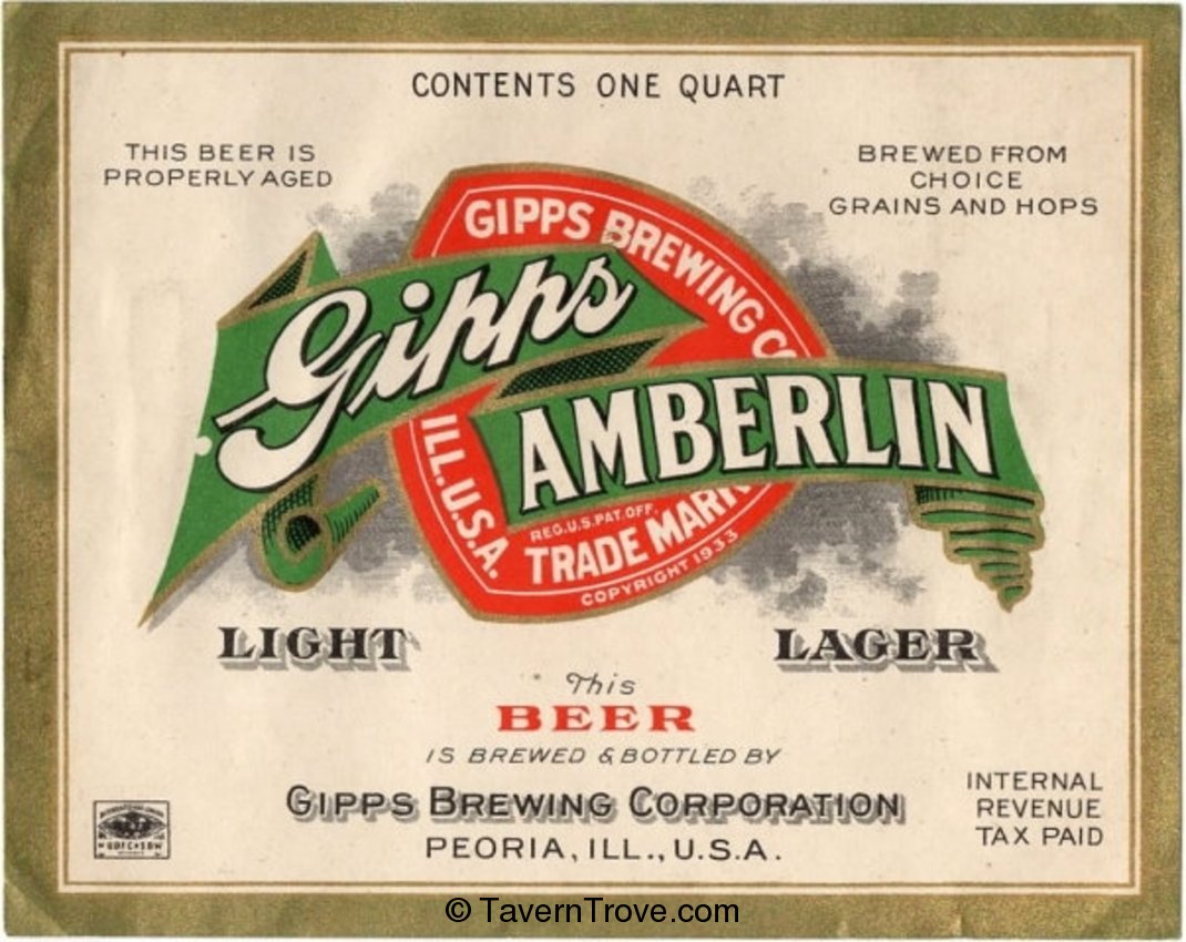 Gipps Amberlin Light Lager Beer