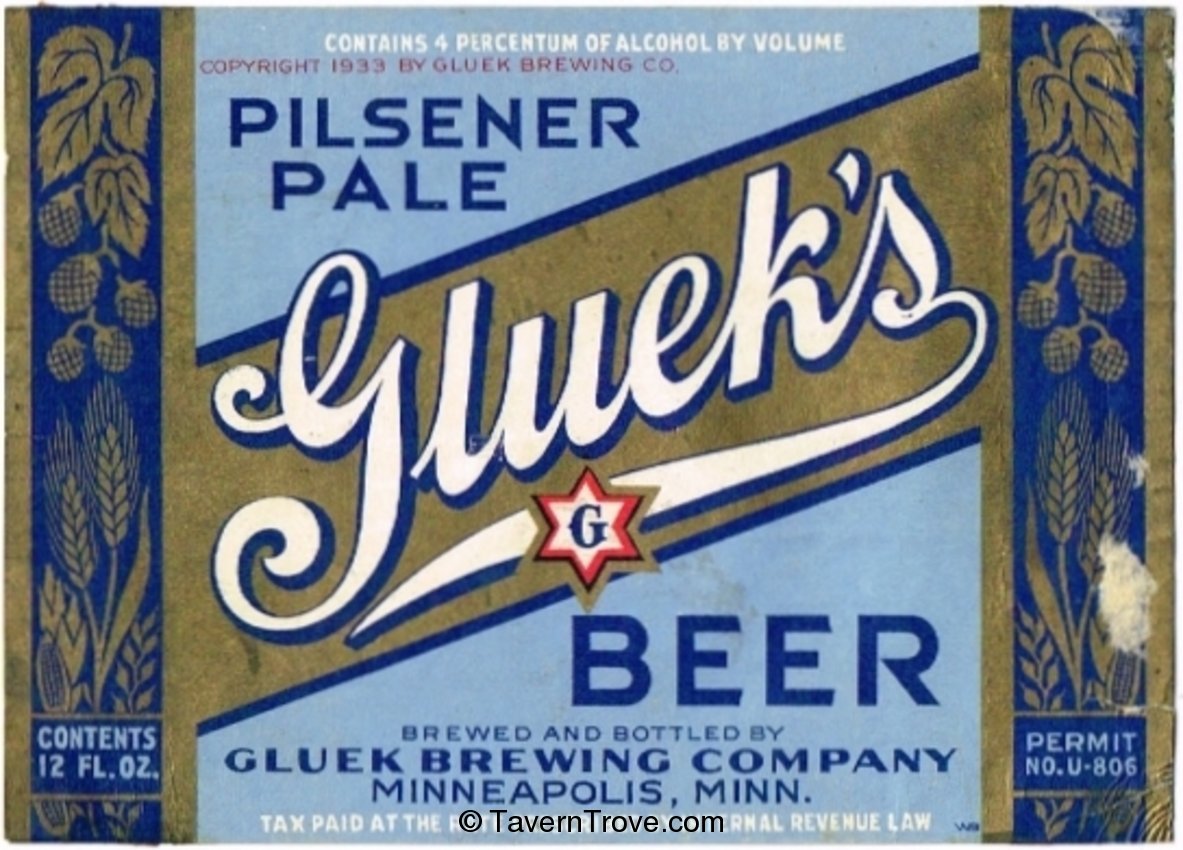 Gluek's Beer