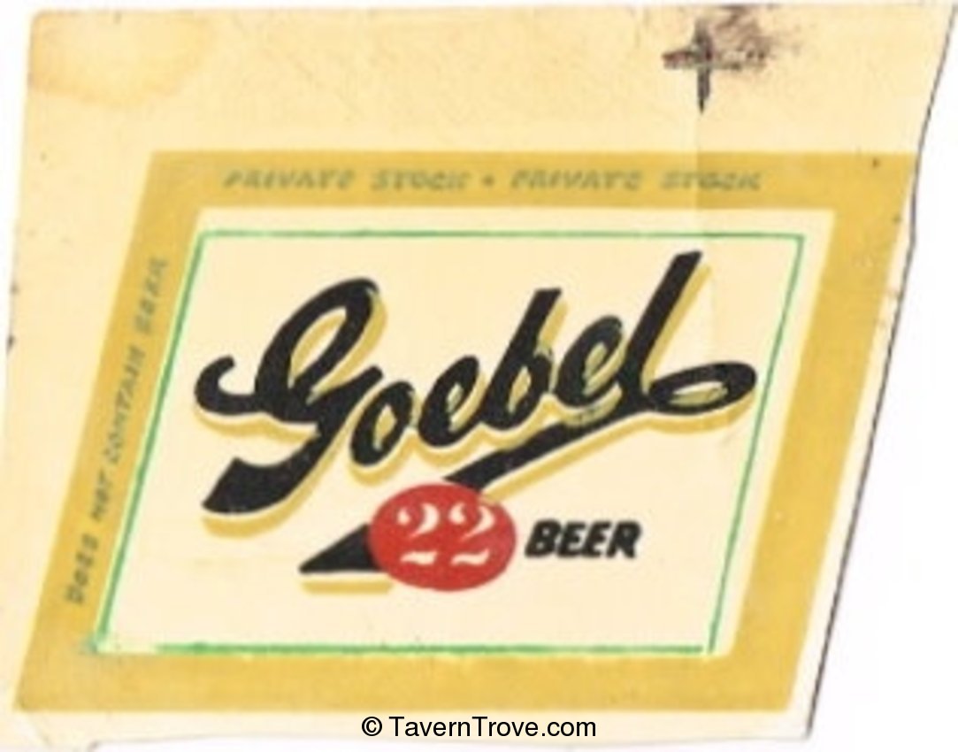 Goebel 22 Beer (for mini bottle)