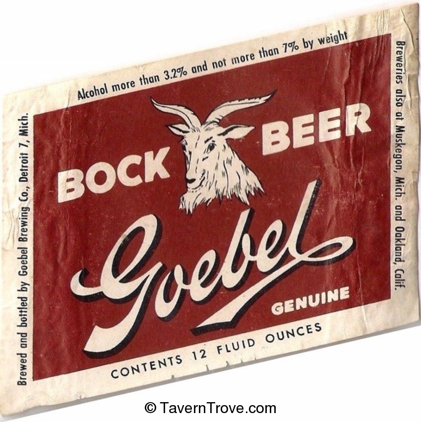 Goebel Bock Beer