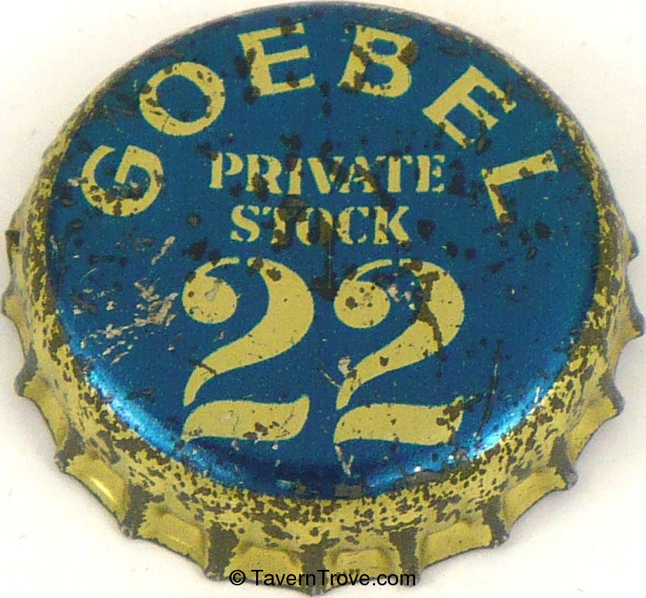 Goebel BPrivate Stock 22 Beer