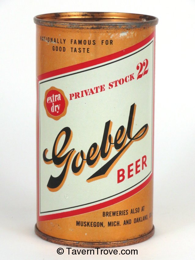 Goebel Private Stock 22 Beer