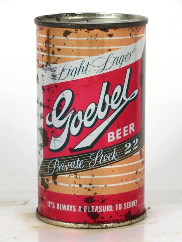 Goebel Private Stock 22 Beer