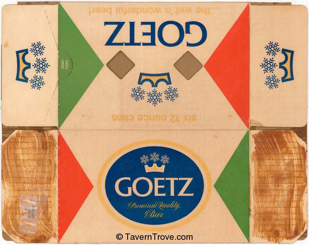 Goetz Beer (12oz cans)