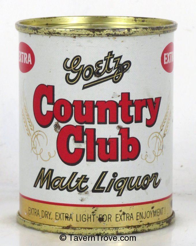 Goetz Country Club Malt Liquor