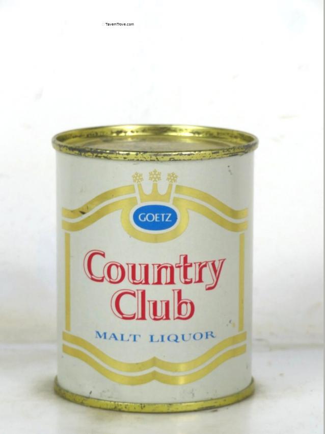 Goetz Country Club Malt Liquor