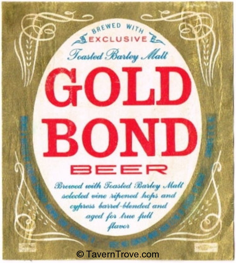 Gold Bond Beer