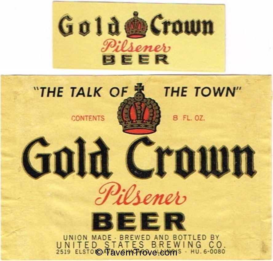 Gold Crown Pilsener Beer