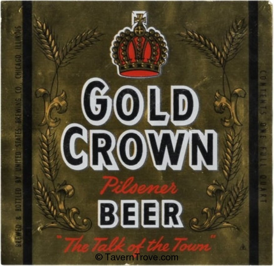 Gold Crown Pilsener Beer