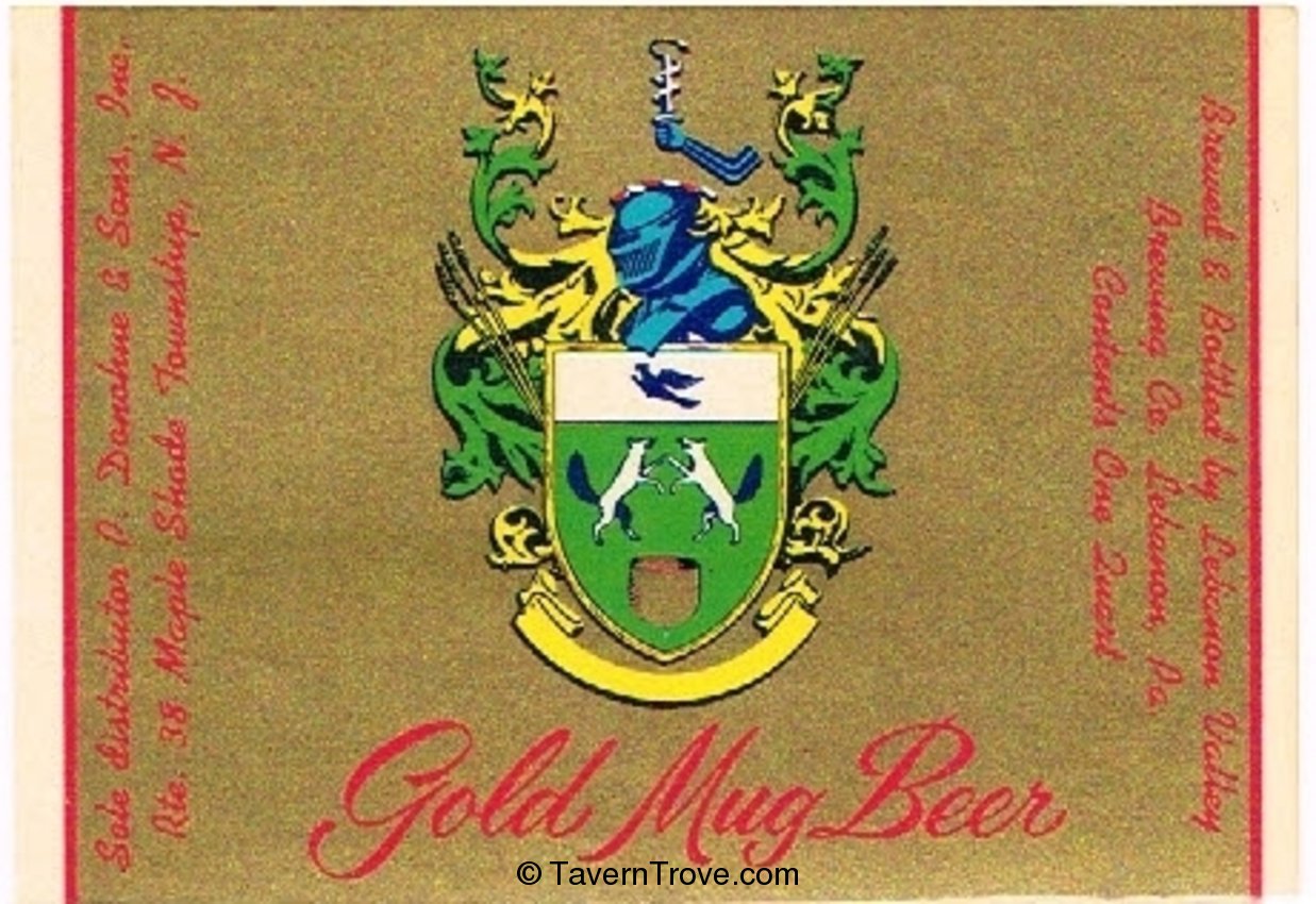 Gold Mug Beer