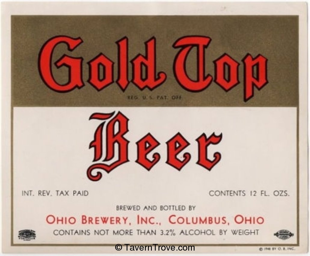 Gold Top Beer