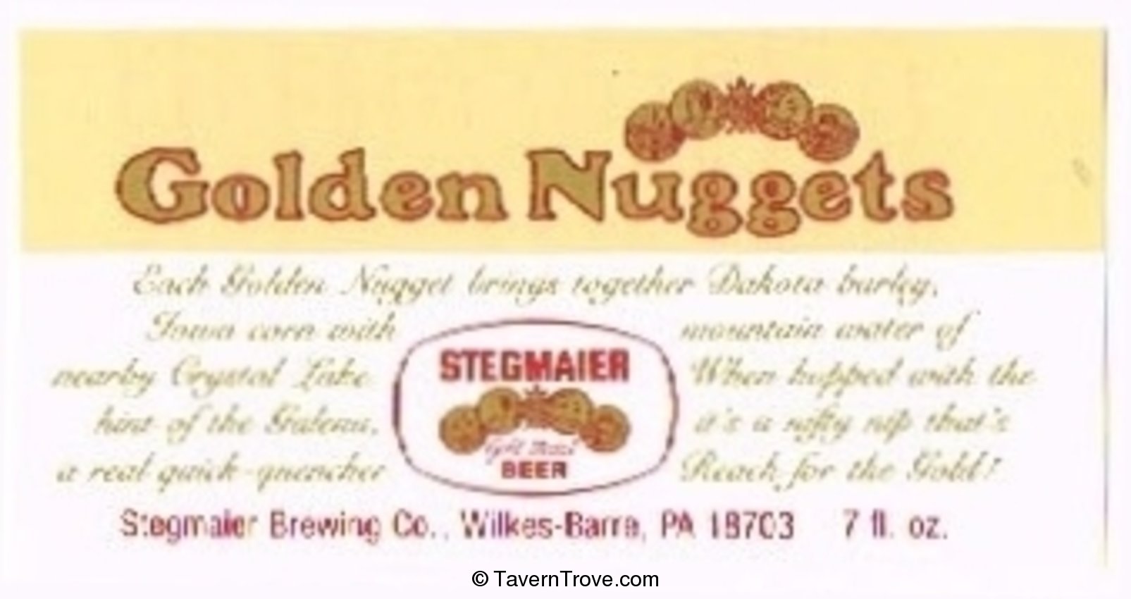 Golden Nuggets Beer