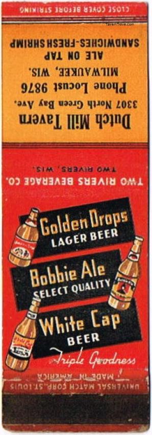 Golden Drops/Bobbie Ale/White Cap Beer Dupe