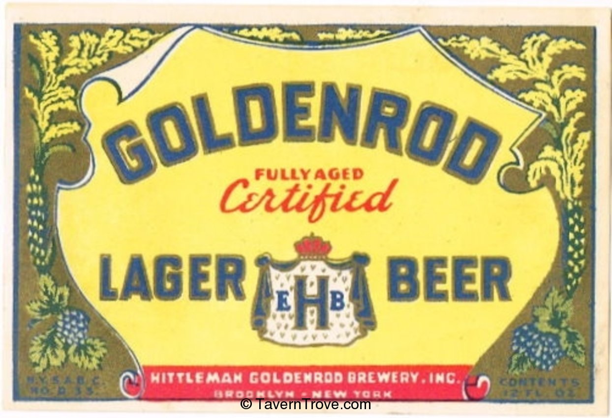 Goldenrod Lager Beer