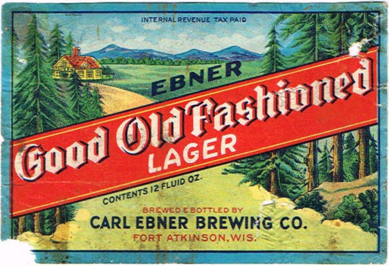 Good Old Fashioned Lager Beer