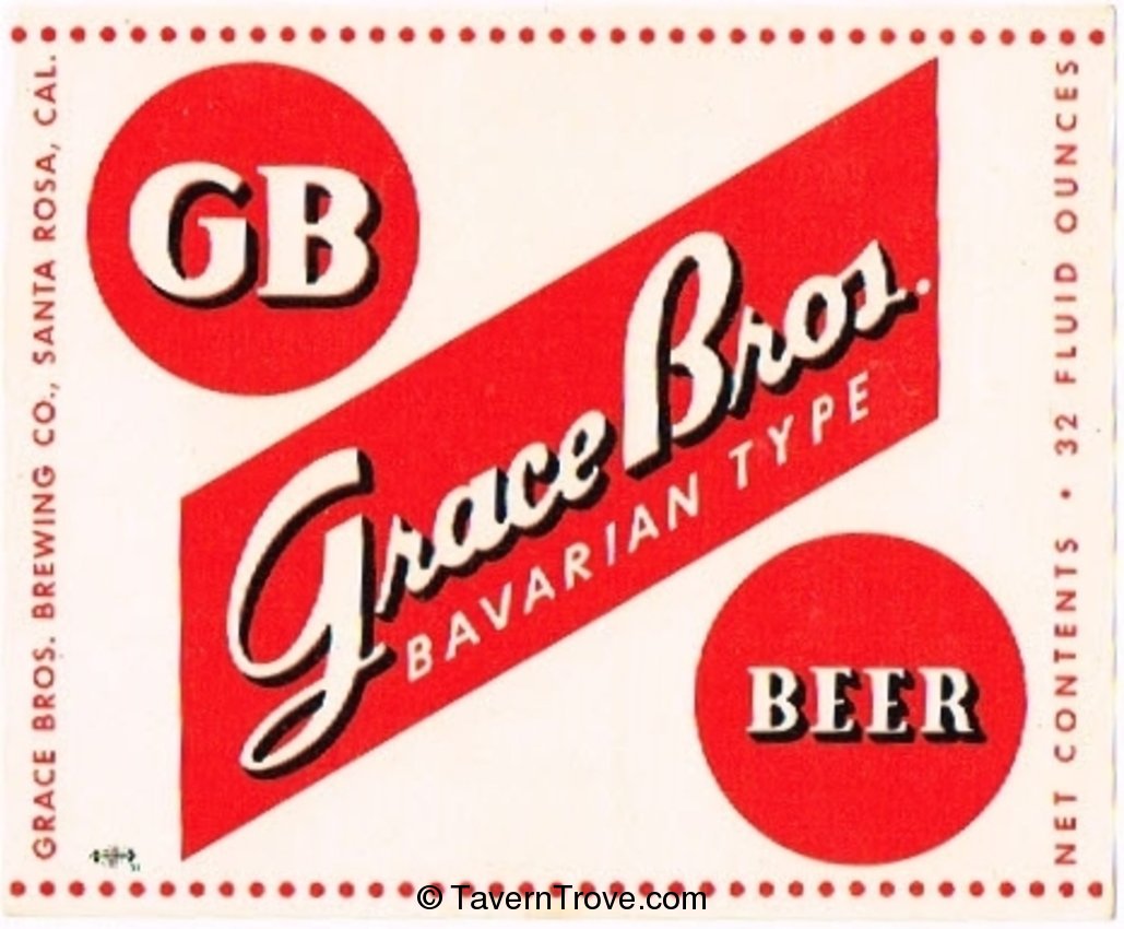 Grace Bros. Bavarian Type Beer