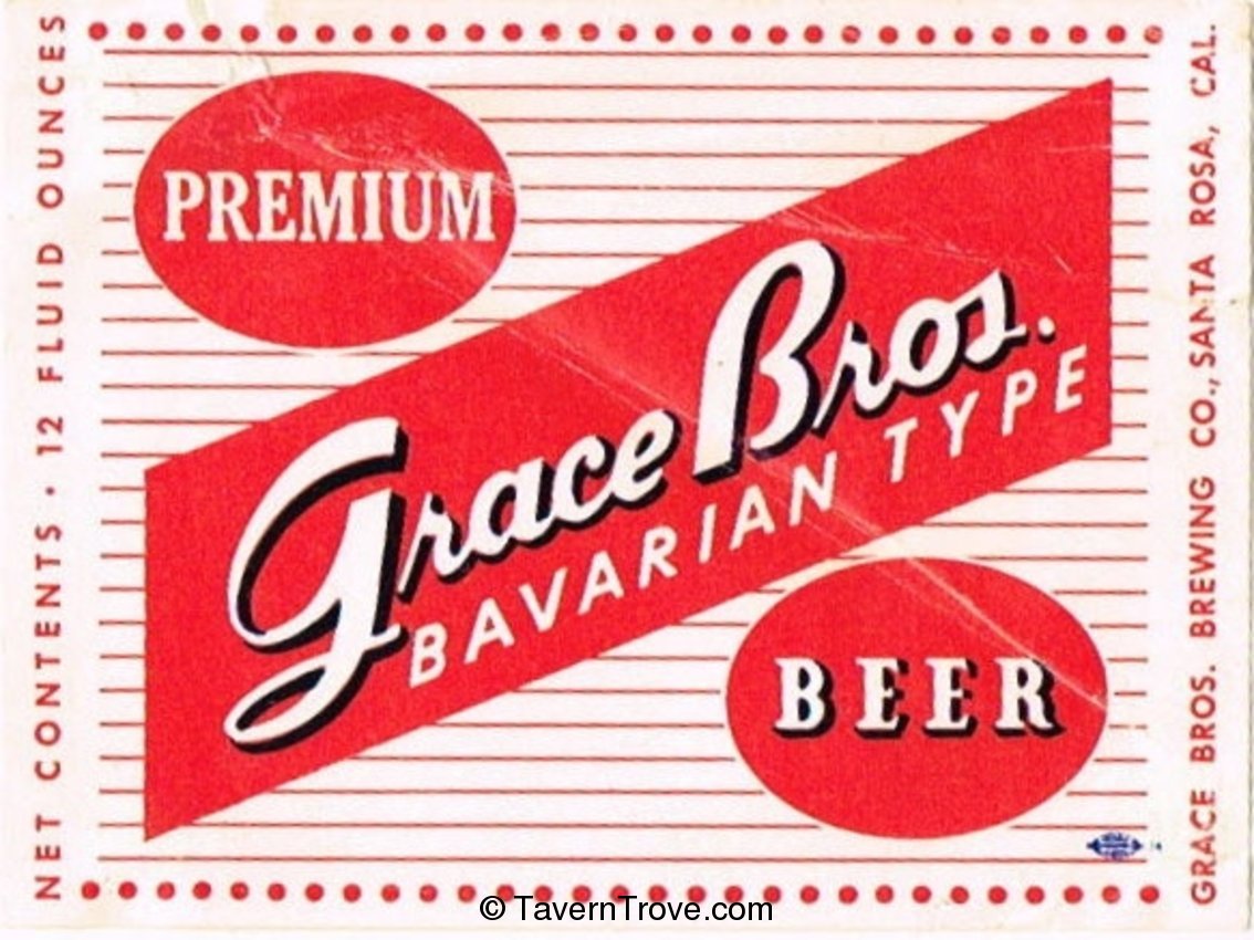 Grace Bros. Bavarian Type Beer