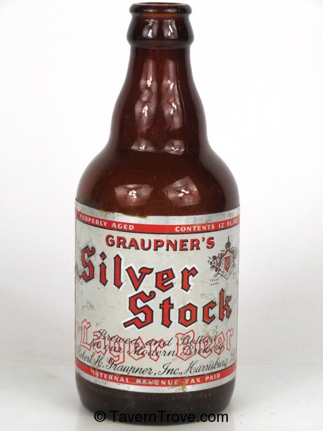 Graupner's Silver Stock Lager Beer