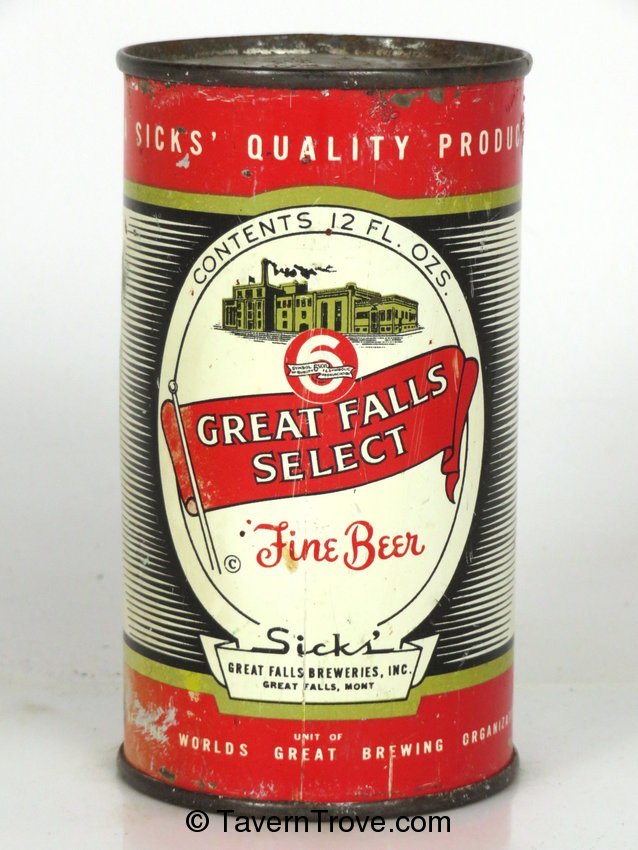 Great Falls Select Beer