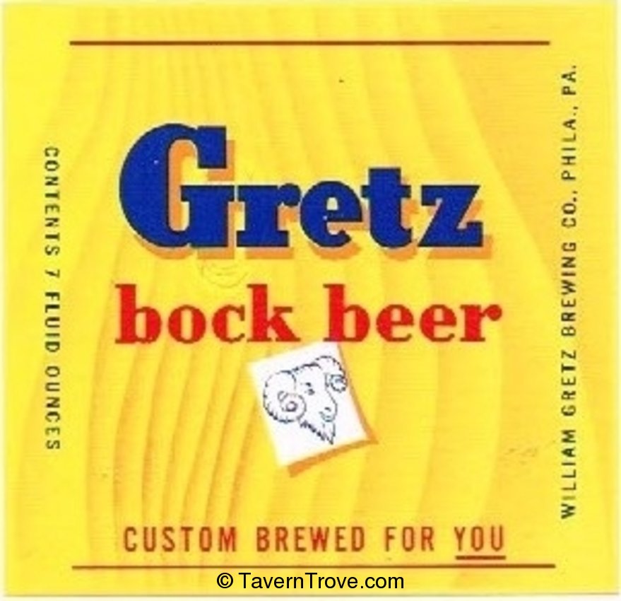 Gretz Bock Beer