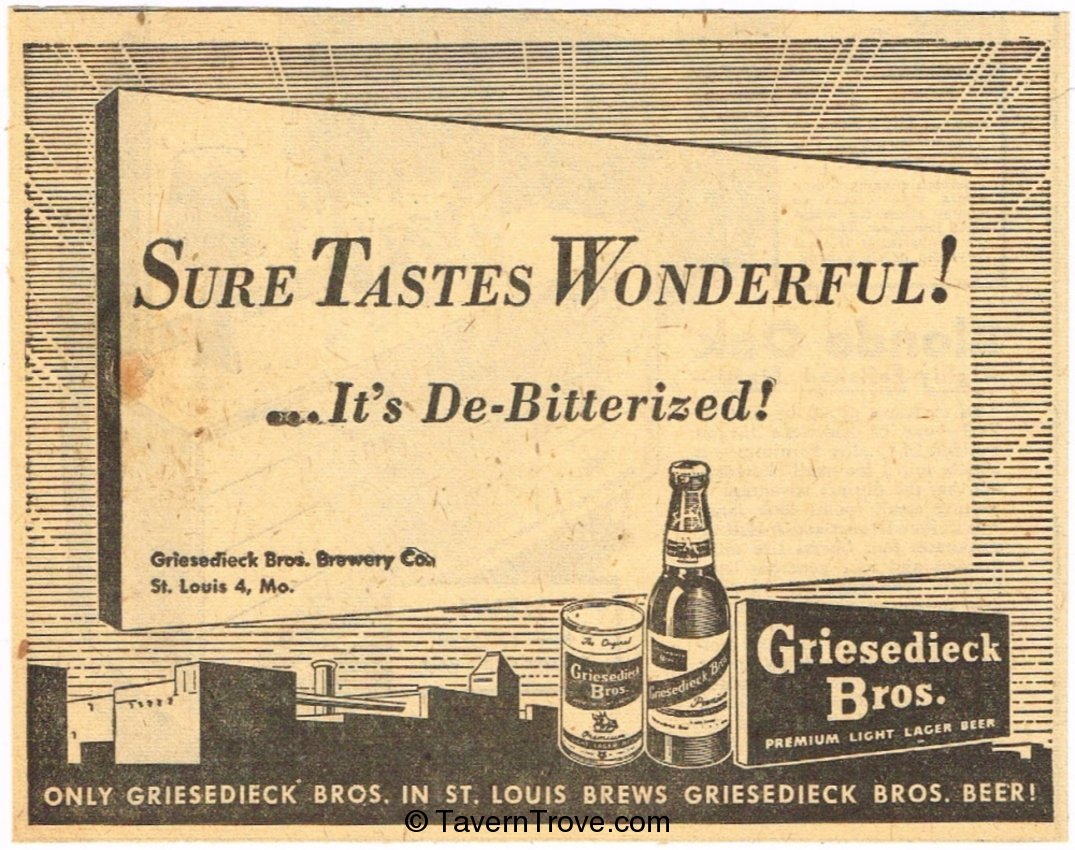 Griesedieck Bros. Beer