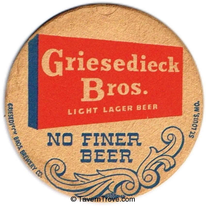 Griesedieck Bros. Light Lager Beer