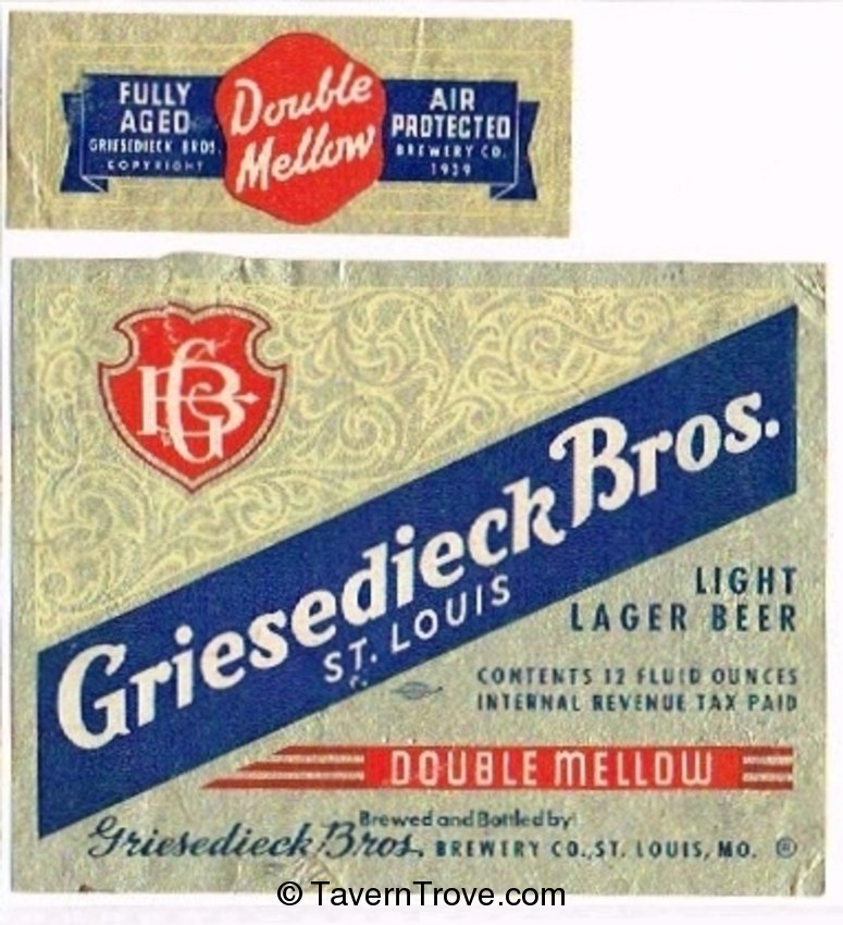 Griesedieck Bros. Light Lager Beer