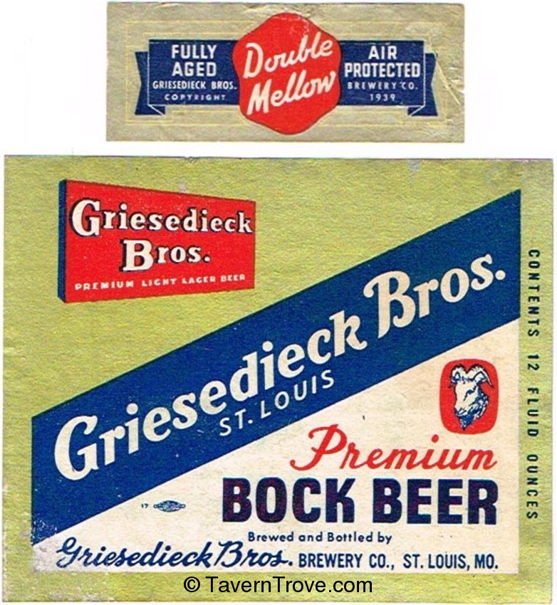 Griesedieck Bros. Premium Bock Beer