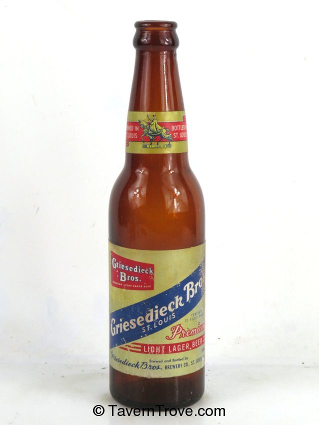 Griesedieck Bros. Light Lager Beer