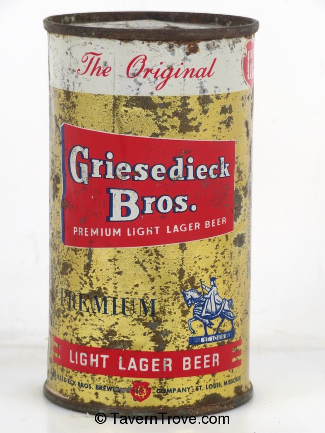 Griesedieck Bros. Premium Light Lager Beer