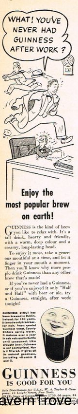 Guinness's Extra Stout