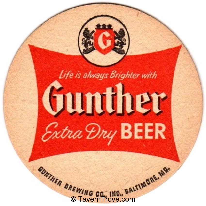 Gunther Extra Dry Beer