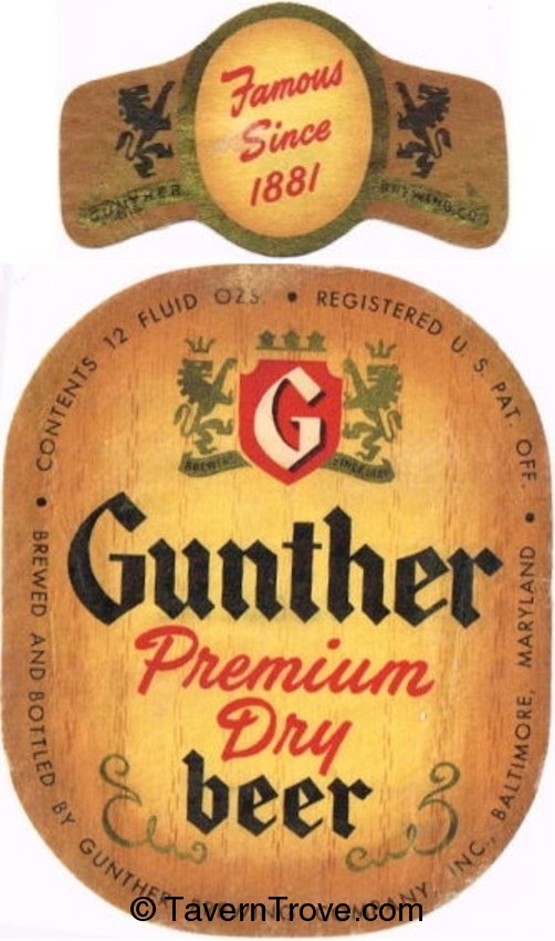 Gunther Premium Dry Beer