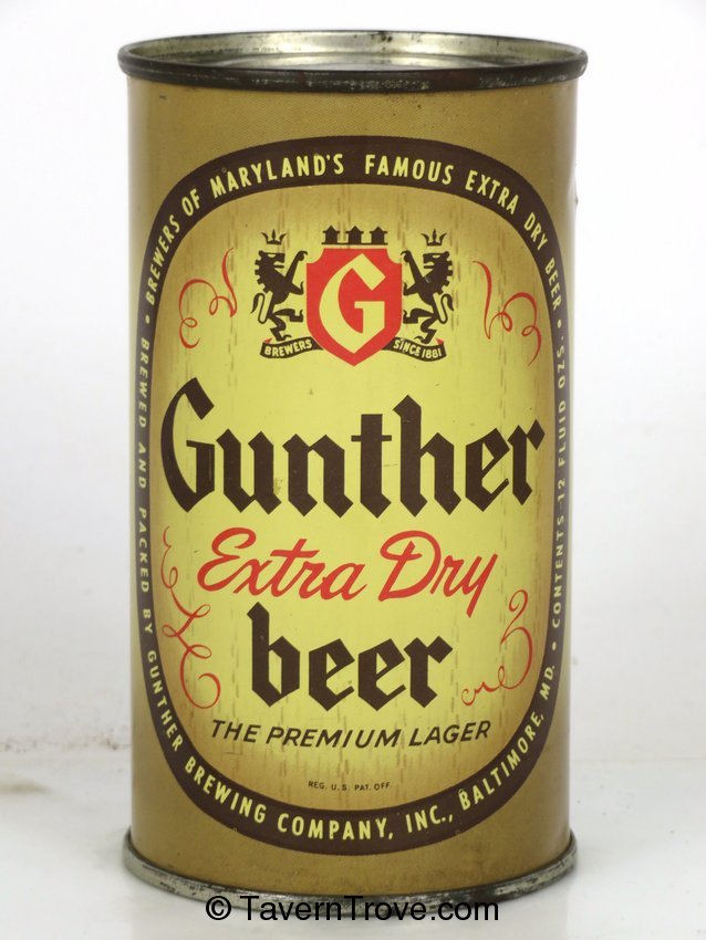 Gunther Extra Dry Beer