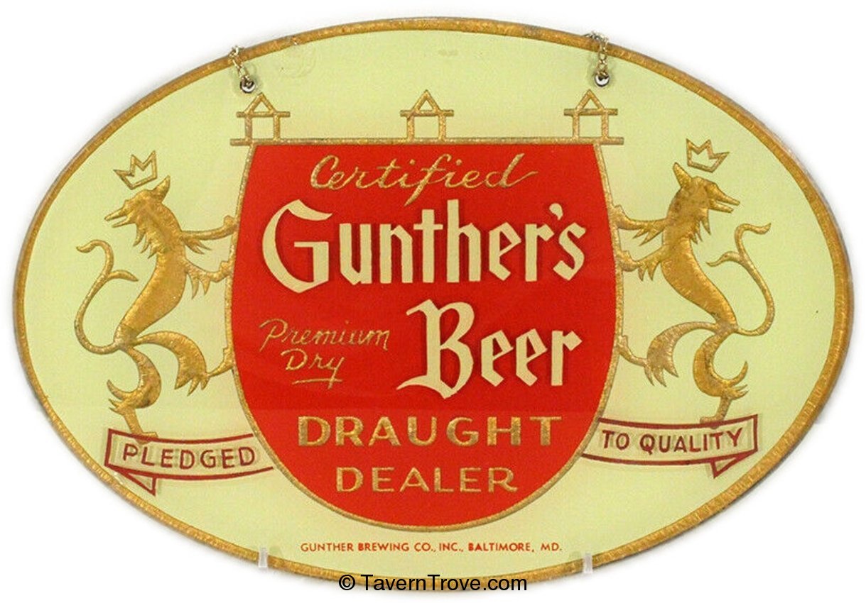 Gunther's Premium Dry Beer