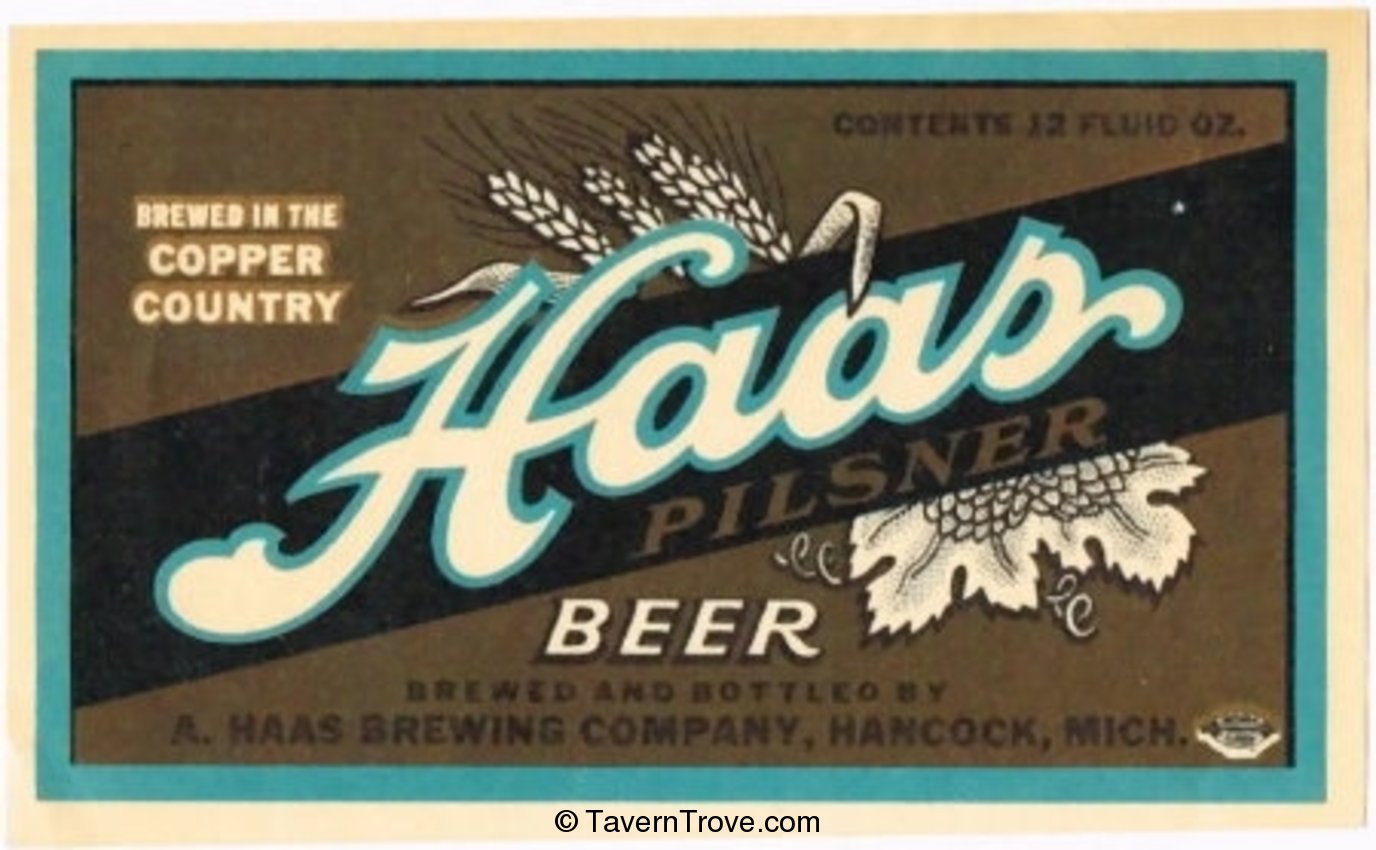 Haas Pilsner Beer