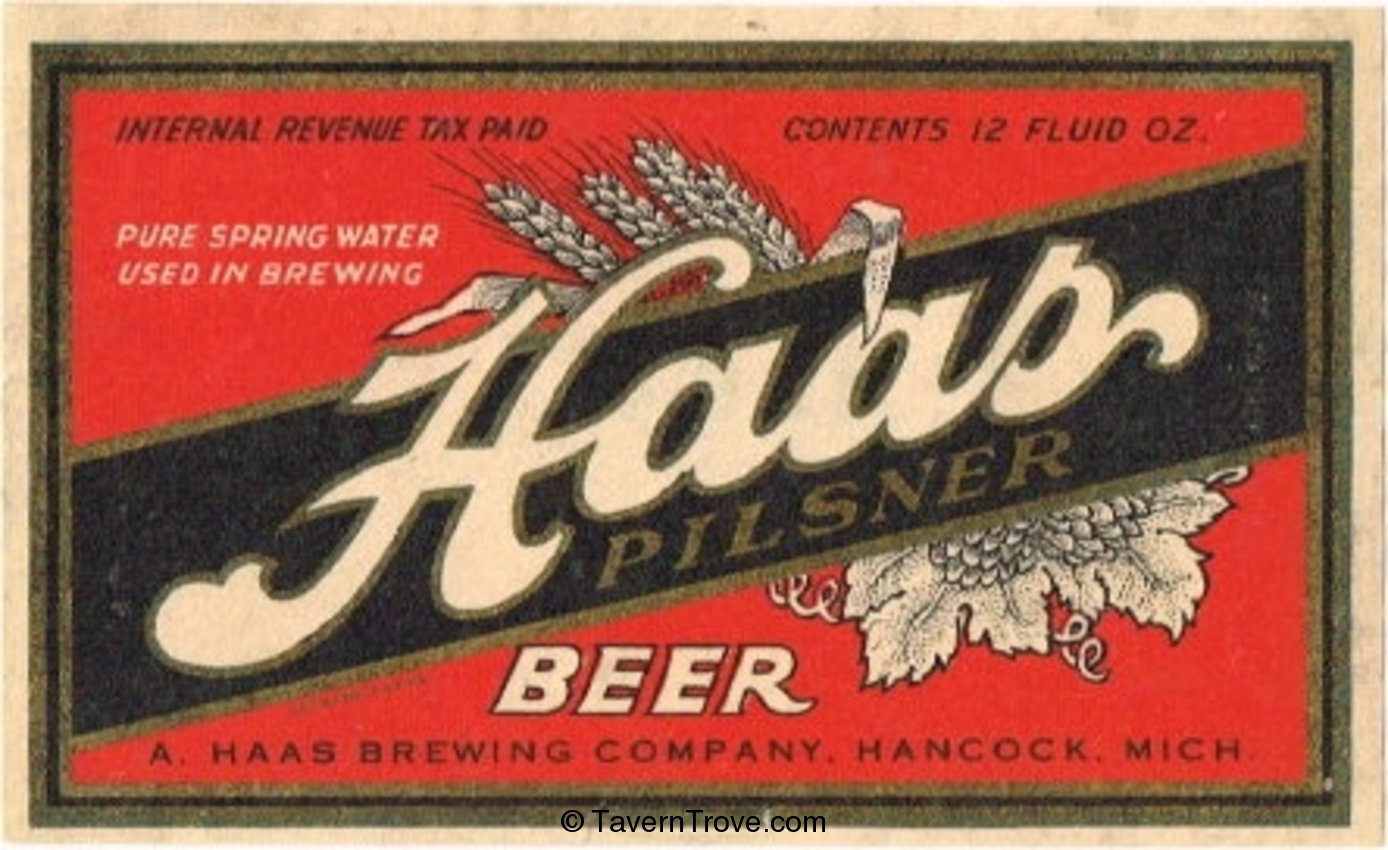 Haas Pilsner Beer