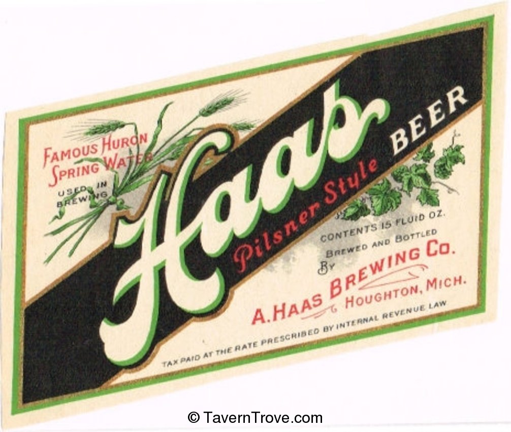 Haas Pilsner Style Beer