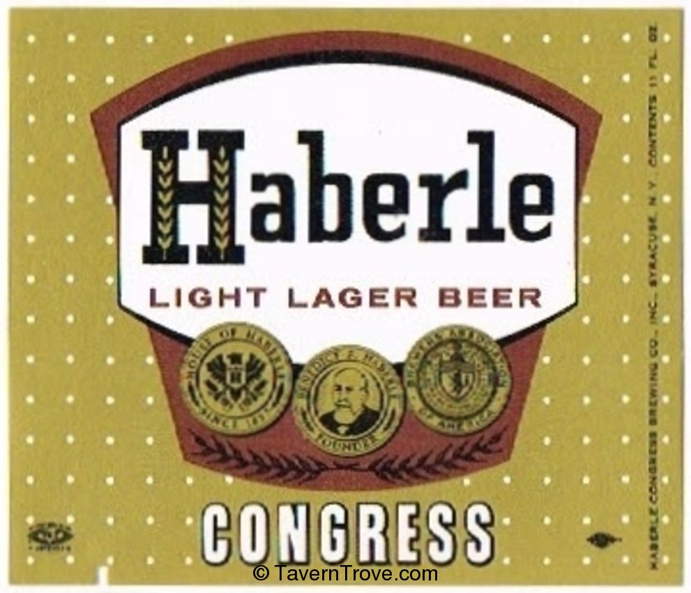 Haberle Light Lager Beer