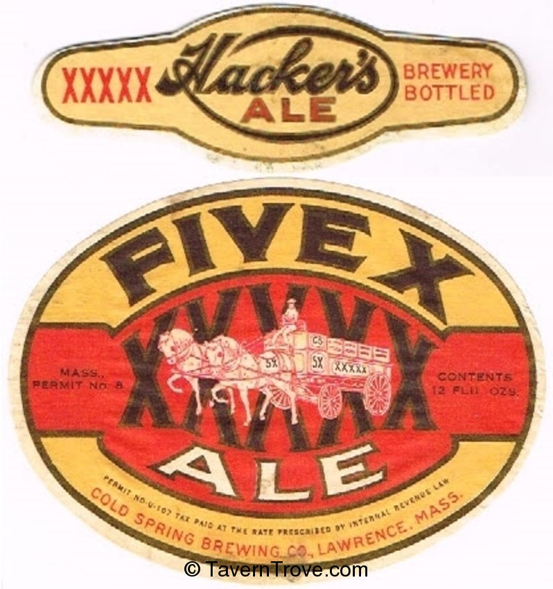 Hacker's Five-X Ale 