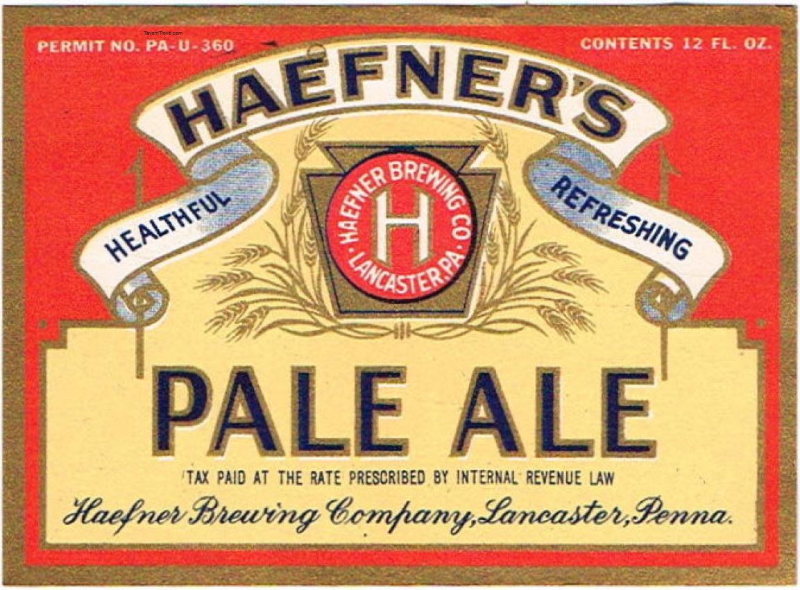 Haefner's Pale Ale